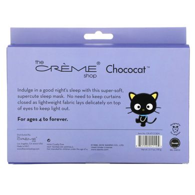 The Creme Shop, М'яка маска для сну, Chococat, 1 шт., 3,17 унції (90 г)