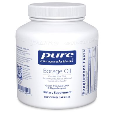 Олія Огірковика Pure Encapsulations (Borage Oil) 180 капсул