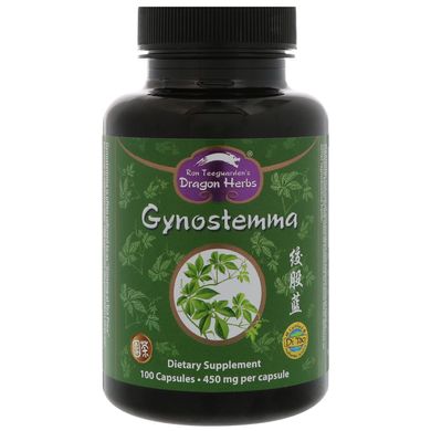 Гіностемма Dragon Herbs (Gynostemma) 450 мг 100 капсул