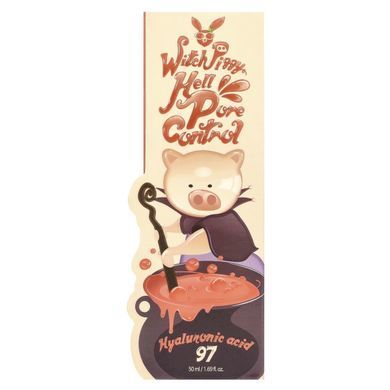 Witch Piggy, засіб для очищення пір з гіалуроновою кислотою 97%, Elizavecca, 50 мл