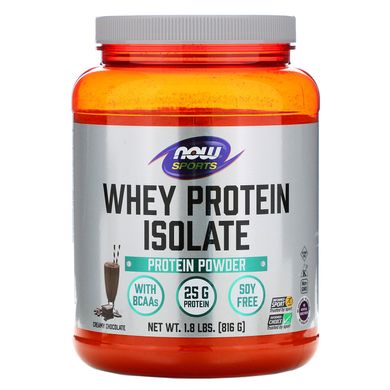 Сироватковий протеїн ізолят Now Foods (Whey Protein Isolate Sports) 816 г