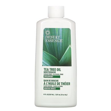 Ополіскувач для ротової порожнини з маслом чайного дерева Desert Essence (Tea Tree Oil Mouthwash Spearmint) 240 мл