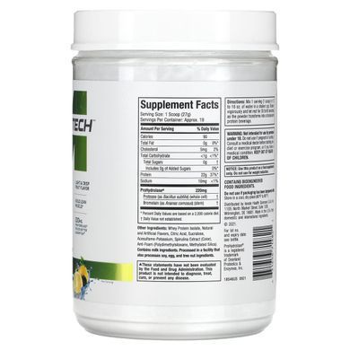 Ultraclean protein isolate, lemon berry Blizzard, ISO Whey Clear, Muscletech, 1.10 lbs (503 g)
