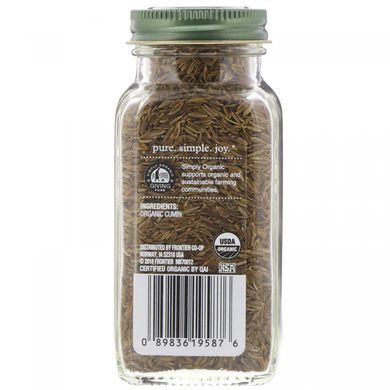 Cumin Seeds, Simply Organic, 85 g