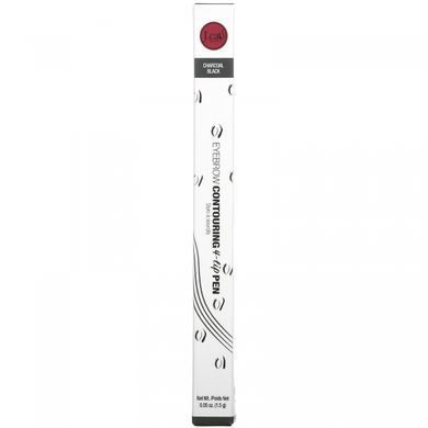 J.Cat Beauty, Ручка з 4 кінчиками для контурів брів, вугільно-чорний, 0,05 унції (1,5 г)