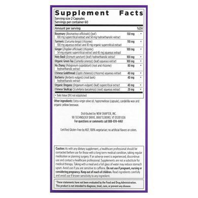 Витамины для всего организма New Chapter (Zyflamend Pure and Potent Extracts) 120 капсул купить в Киеве и Украине