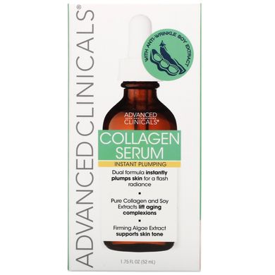 Сироватка для обличчя з колагеном Advanced Clinicals (Collagen Serum) 52 мл