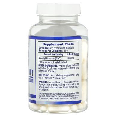 Hi Tech Pharmaceuticals, NAC, 600 mg, 100 Capsules