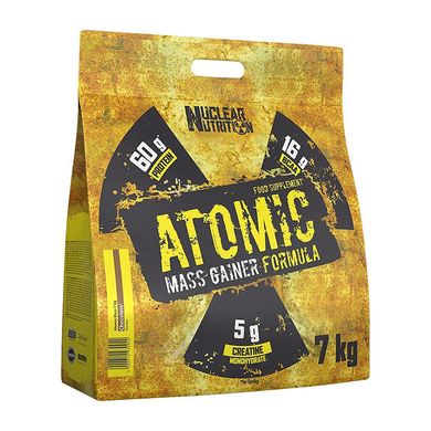 Atomic Mass Gainer Formula Nuclear Nutrition 7 kg cookies with cream