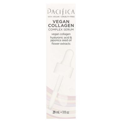 Pacifica, Веганский коллаген, комплексная сыворотка, 1 жидкая унция (29 мл) купить в Киеве и Украине