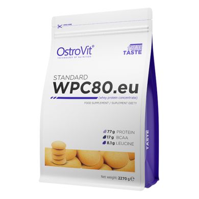 Протеин, STANDARD WPC80.EU, OstroVit, 2,27 кг купить в Киеве и Украине