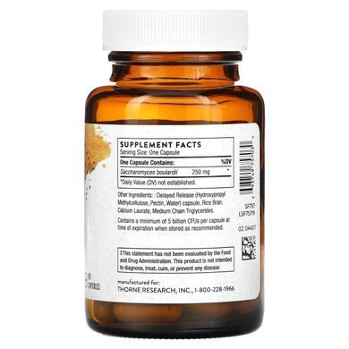 Пробіотики Thorne Research (Sacro-B) 60 капсул