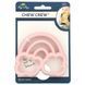 Itzy Ritzy, Chew Crew, silicone teether, from 3 months, rainbow, 1 teether