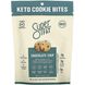 Кето-печенья, шоколадная стружка, Keto Cookie Bites, Chocolate Chip, SuperFat, 3 упаковки по 2,25 унции (64 г) каждая фото