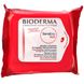 Bioderma, Sensibio, серветки для зняття макіяжу з розчином міцел, 25 серветок фото
