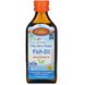 Для дітей, риб'ячий жир найвища якість, натуральний апельсиновий смак, Kid's The Very Finest Norwegian Fish Oil, Carlson Labs, 6,7 р унц (200 мл) фото