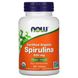 Cпіруліна Now Foods (Organic Spirulina) 500 мг 180 таблеток фото