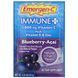 Витамин C плюс витамин D и цинк, черника-асаи, Immune +, Vitamin C Plus Vitamin D & Zinc, Blueberry-Acai, Emergen-C, 1000 мг, 30 пакетов по 9,0 г (0,32 унции) каждый фото