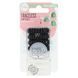 Invisibobble, Original, Безслідне кільце для волосся, кристально чистий/чорний, 8 шт. В упаковці фото