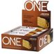 Батончик One, шоколадний торт з арахісовим пастою, One Brands, 12 батончиків, 60 г (2,12 унцій) кожен фото