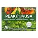 Многоразовые пакеты для хранения продуктов, PEAKfresh USA, 10 - 12 x 16 дюймов, с проволочным креплением фото
