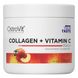 Колаген та вітамін С смак персик OstroVit (Collagen + Vitamin C) 200 г фото