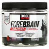 Опис товару: Жувальні мармеладки для мозку та підтримки пам'яті ягідне асорті Force Factor (Forebrain Gummies Memory Support Mixed Berry) 60 жувальних таблеток