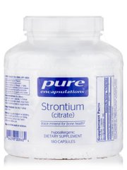 Стронций Цитрат Pure Encapsulations (Strontium Citrate) 180 капсул купить в Киеве и Украине
