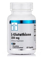 Глутатион Douglas Laboratories (L-Glutathione) 250 мг 60 капсул купить в Киеве и Украине