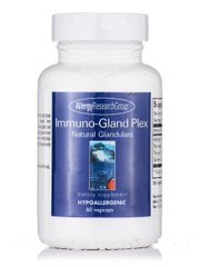 Природні залози, Immuno-Gland Plex Natural Glandulars, Allergy Research Group, 60 вегетаріанських капсул