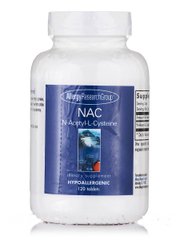 NAC N-ацетил-L-цистеїн, NAC N-Acetyl-L-Cysteine, Allergy Research Group, 120 таблеток