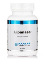 Вітаміни для травлення Douglas Laboratories (Lipanase) 90 таблеток