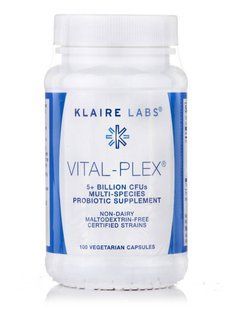 Vitamins for Digestion Klaire Labs (Vital-Plex) 100 vegetarian capsules
