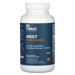 Мультивітаміни для дорослих, Adult Multivitamin, Dr. Tobias, 90 таблеток