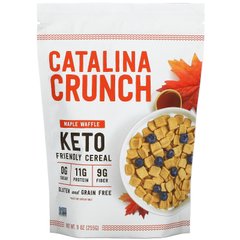 Catalina Crunch, Кето-злаки, кленові вафлі, 9 унцій (255 г)