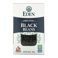 Черная фасоль органик Eden Foods (Black Beans) 454 г купить в Киеве и Украине