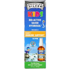 Біоактивний срібний гідрозоль для дітей, спрей для щоденної підтримки імунітету, Sovereign Silver, 2 унції (59 мл)