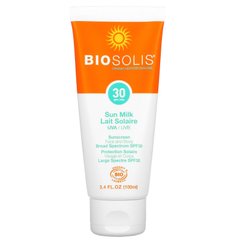 Сонцезахисне молочко, SPF 30, Biosolis, 100 мл