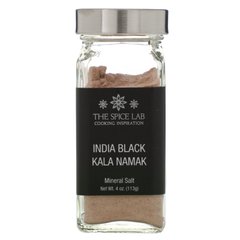 Черная соль, India Black Kala Namak, The Spice Lab, 113 г купить в Киеве и Украине