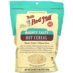 Bob's Red Mill, Mighty Tasty Hot Cereal, цільнозернові пластівці, 24 унції (680 г)