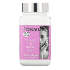 Витамины для волос и ногтей Naturally Vitamins (Formula 50) 250 капсул купить в Киеве и Украине