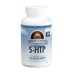 Гідрокситриптофан Source Naturals (Serene Science 5-HTP) 100 мг 60 капсул