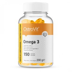 Омега 3, OMEGA 3, OstroVit, 150 капсул