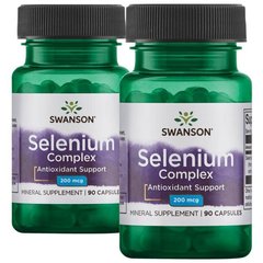 Селен Комплекс Swanson (Selenium Complex) 200 мкг 180 капсул