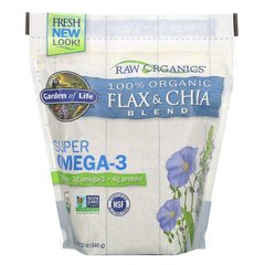 Суміш насіння льону і Чіа Garden of Life (Flex and Chia Blend) 340 г