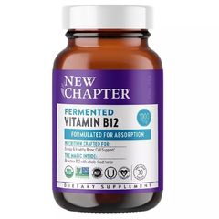 Вітамін B12 Ферментований New Chapter (Fermented Vitamin В12) 1 мг 30 таблеток