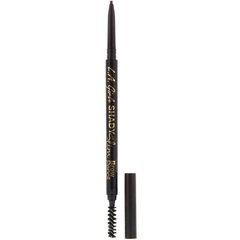 Олівець для брів Shady Slim Brow Brow Pencil, відтінок чорного брауні, LA Girl, 0,08 г
