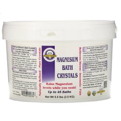 Кристали магнію для ванни, Health and Wisdom Inc, 5,5 фунта (2,5 кг)