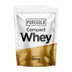 Растворимый протеин со вкусом ванильного молочного коктеля Pure Gold (Compact Whey Protein) 500 г купить в Киеве и Украине