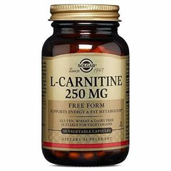 Карнитин Solgar (L-Carnitine) 250 мг 90 капсул купить в Киеве и Украине